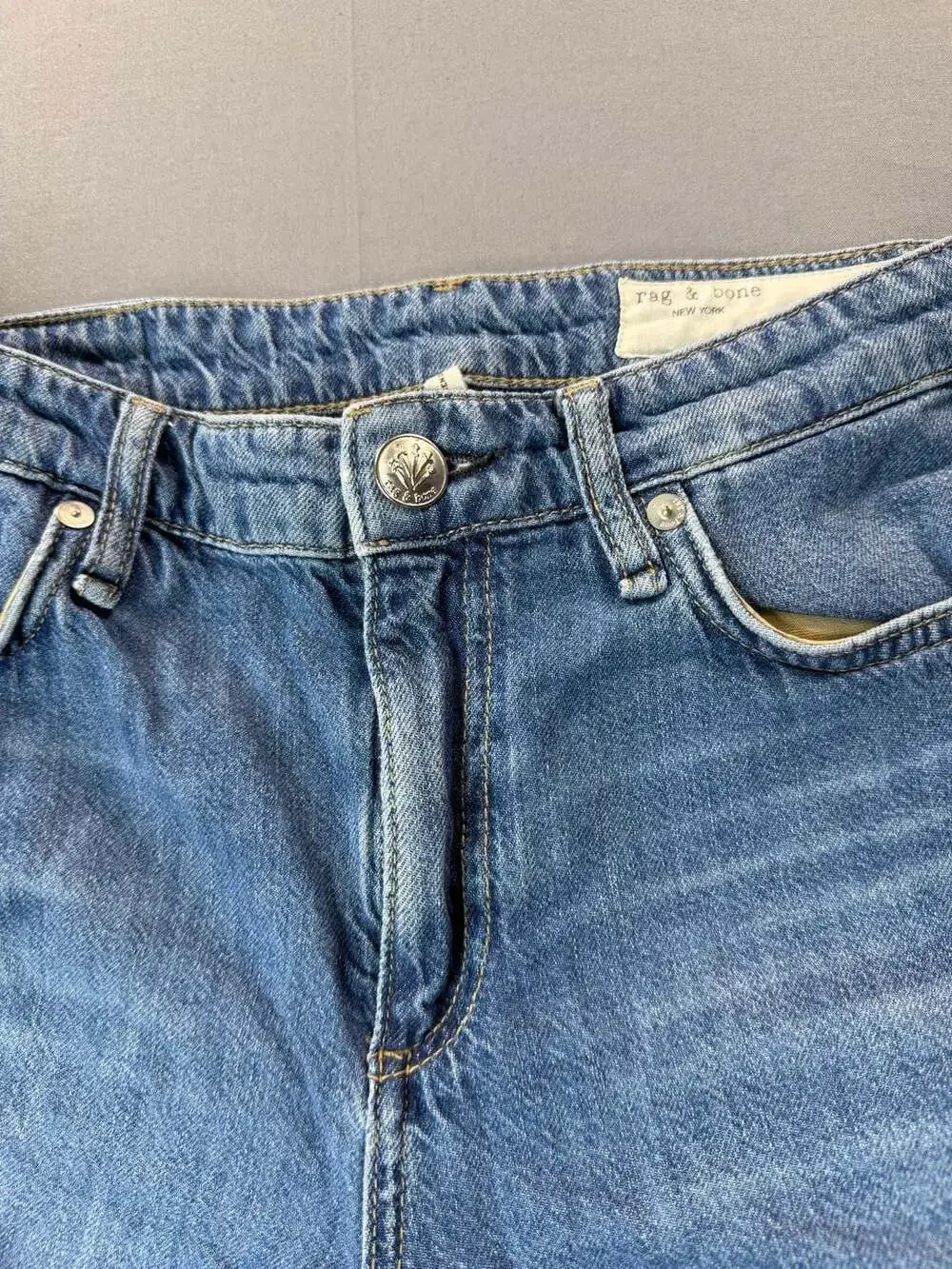 Rag & Bone Dre Low-Rise Baggy Boyfriend Jeans Millerton Size 26